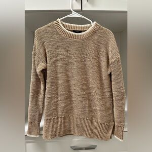 J. Crew Beige Crew Neck Sweater